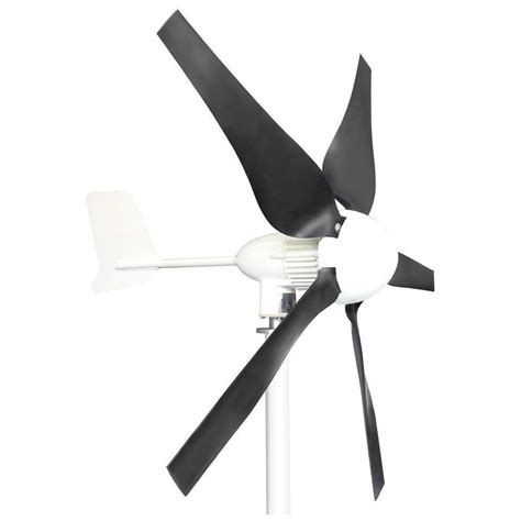 image of a 5 bladed vertical axis wind turbine for residential use