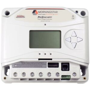 image of a MorningStar ProStar MPPT Solar Charge Controllor
